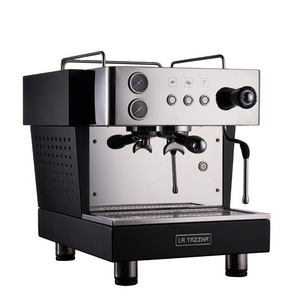 Single Group Commercial Espresso Coffee Machine Cappuccino Coffee Maker with Milk Frother for Cafe