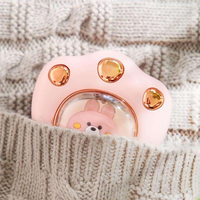 Hand Warmers Mini Portable Hand warmers Cat Paw Cute Winter Heater Quick heating 1200mAh/2400mah USB charging pocket electric ha