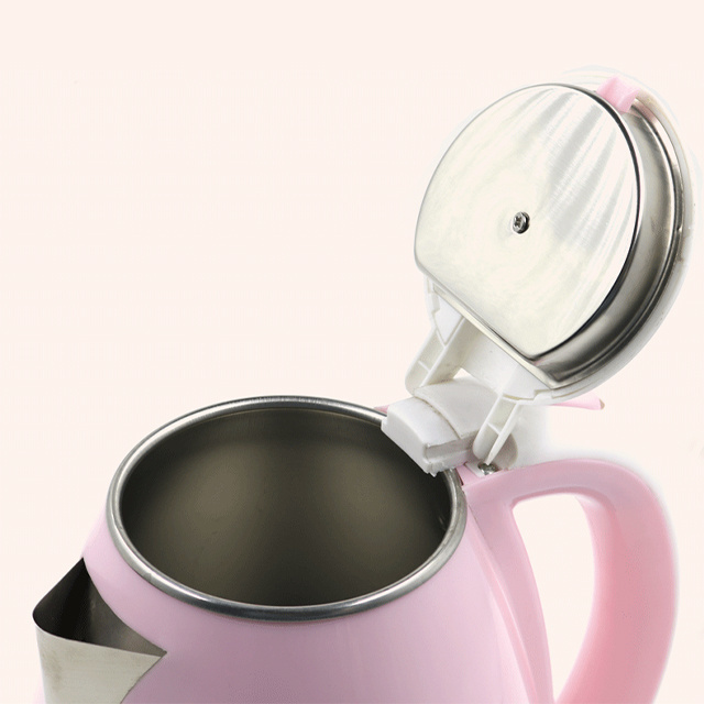 OEM Retro Electric Kettle,Pink Electric Tea Kettle,Stainless Steel Electric Water Kettle