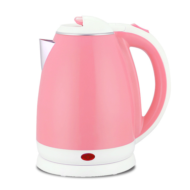 OEM Retro Electric Kettle,Pink Electric Tea Kettle,Stainless Steel Electric Water Kettle