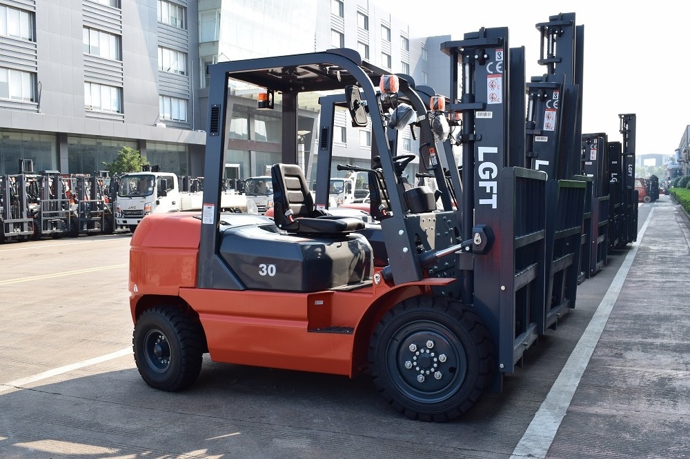 Cost price Isuzu Euro 5 engine mini diesel forklift truck 1.5 2 3 ton 3.5 tons fork lift 1500kg diesel forklift 2.5 ton Price