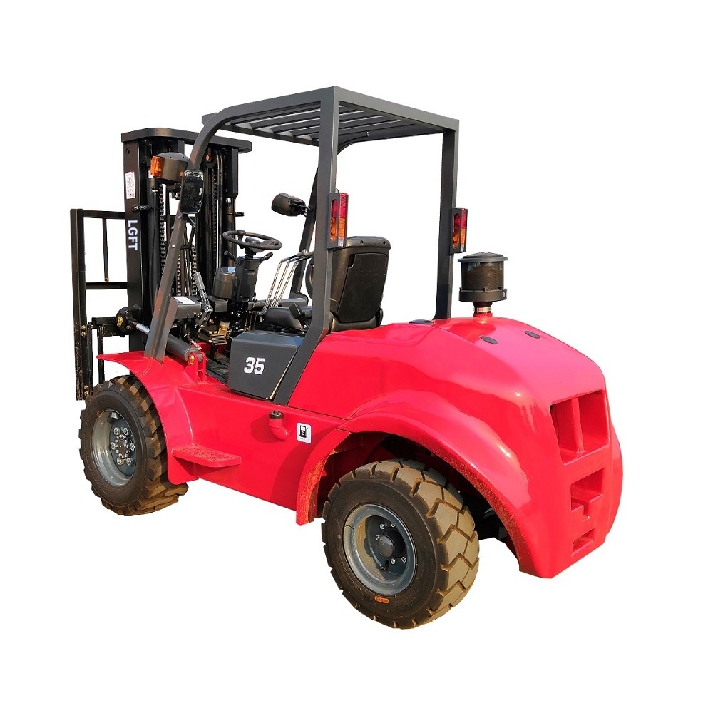 Chinese mammut brand hot sale 4WD All Terrain Forklift 4x4 off-Road forklift 3.5 ton 3 ton Mini Rough Terrain Forklift