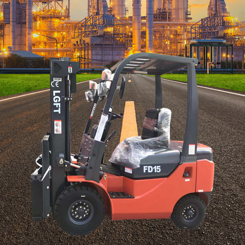 Cost price Isuzu Euro 5 engine mini diesel forklift truck 1.5 2 3 ton 3.5 tons fork lift 1500kg diesel forklift 2.5 ton Price