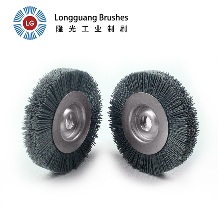 Professional Supply Clean Polish Deburring Car Wash Barrel Arbasive Wheel Brush