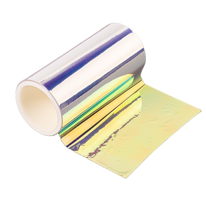 BOPP/PET holographic transparent wet lamination film for Cosmetic packaging printed paper laminating