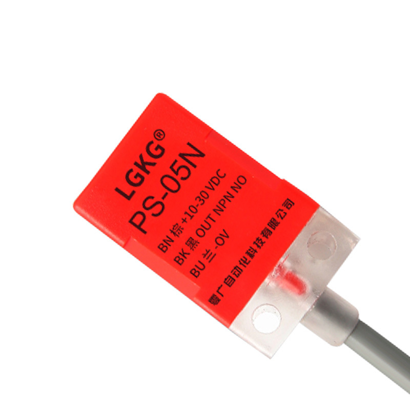 Square proximity switch three wire DC NPN normally open closed PS-05N/PL-05N metal inductive switch limit sensor