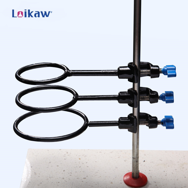 Loikaw Lab Equipment Large Medium And Small Iron Support Ring Chemistry Or Physics Lab Iron Clamp