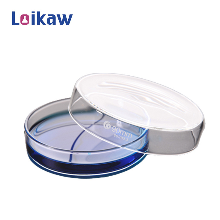 Loikaw 40ml 60ml 75ml 90ml Borosilicate Glass Petri Dish Glass Culture Dish, Petri Dish, Culture Plate