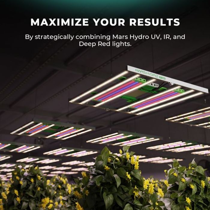 Under Canopy UV Deep Red IR 27W 15W 8W  Supplemental ADlite Series LED Grow Light Bar for Commercial Indoor plants Mars Hydro