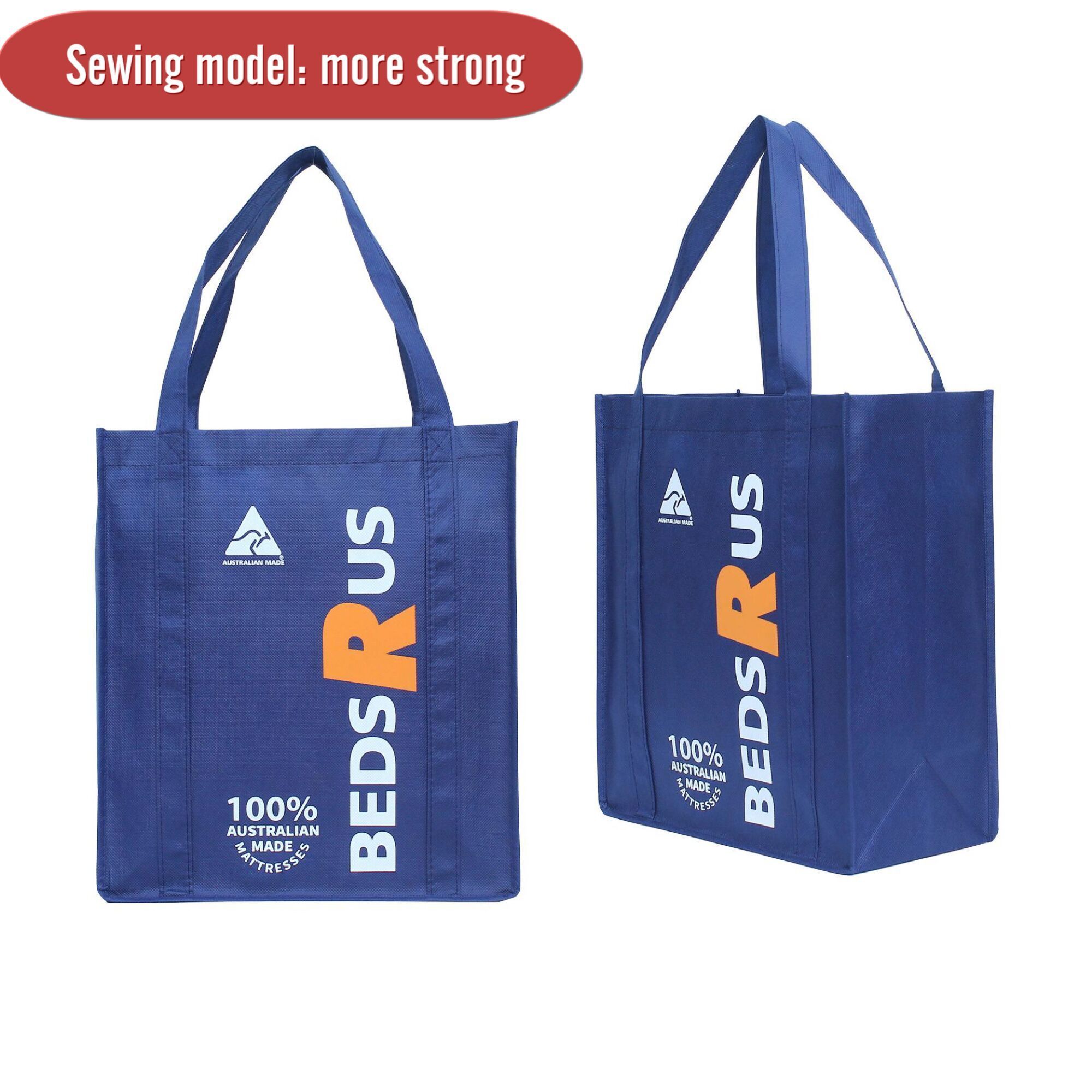 Reusable polypropylene Shopper packaging laminated ceo non woven Sac shopping tote pp non-woven shopping bag