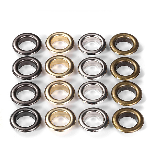 Wholesale custom size plated metal brass garment eyelet