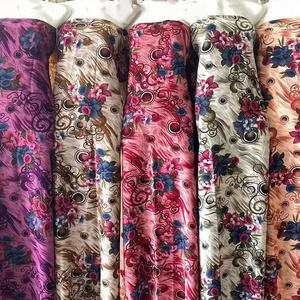 Wholesale Custom 100% Viscose Material Rayon Cotton Challis Fabrics Woven Digital Printed Rayon Fabric for Clothing