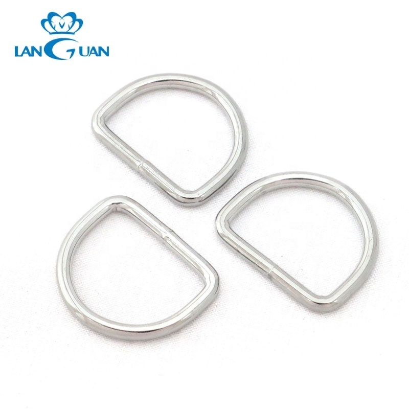 hardware wire buckle metal O ring D ring hook for bag garment luggage dog chain