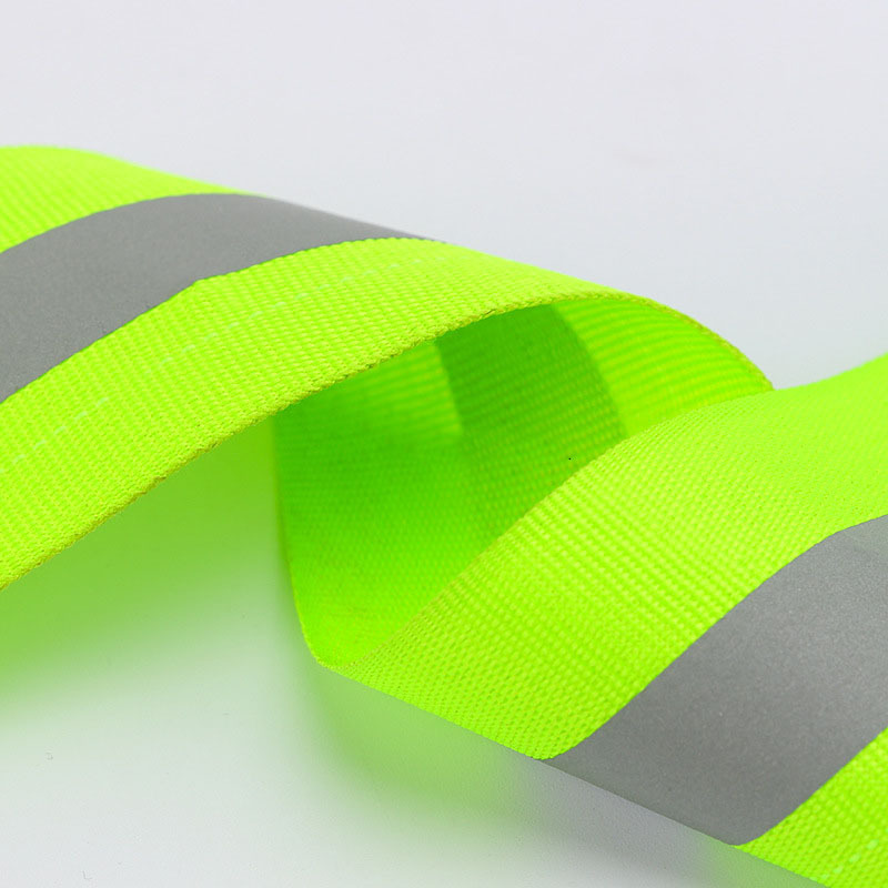 Reflective webbing reflective nylon webbing strap band