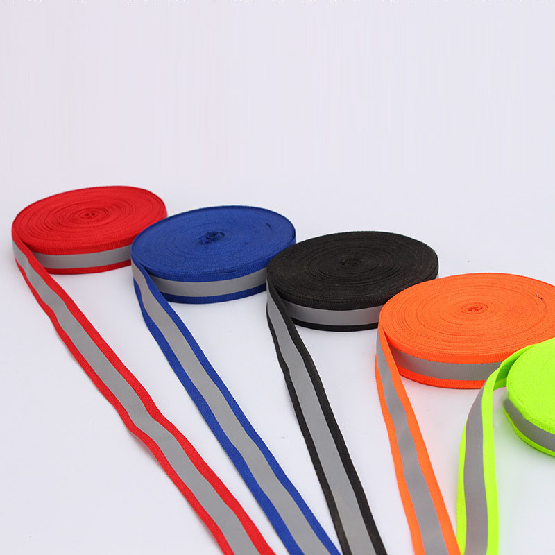 Reflective webbing reflective nylon webbing strap band