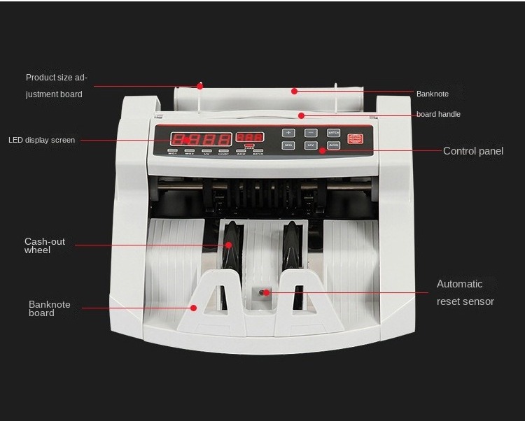 OR-2108 Multi-Currency Value Counter Mixed Denomination Bill Counter Money Counting Machine