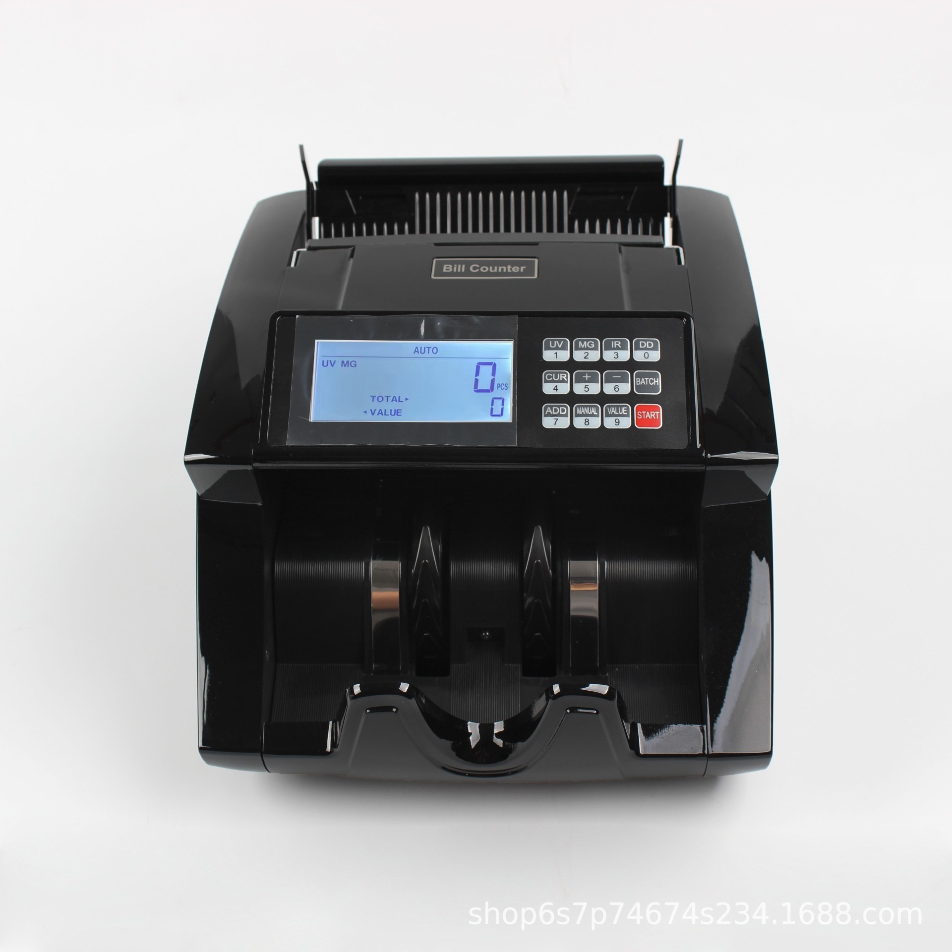 Fake Money Banknote Counter OR2020 UV/MG de billete falso LCD Display Note Counting Machine