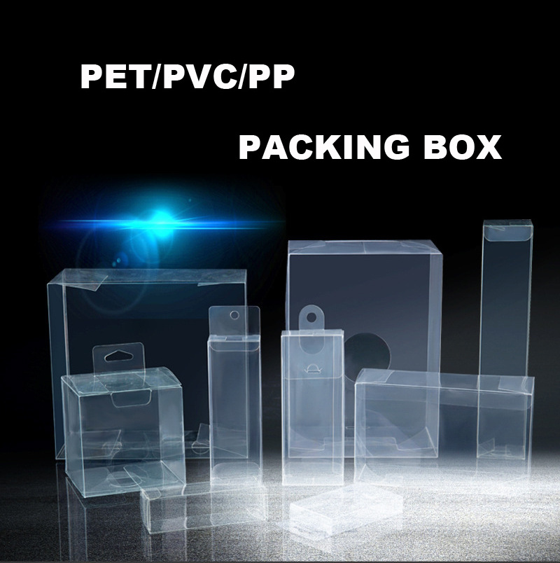 hot sale transparent printed plastic pvc box package,small plastic cosmetic box,pvc packaging