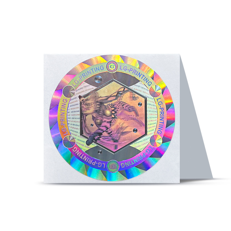 2022 New design professional custom security hologram sticker label 3d hologram label printing logo