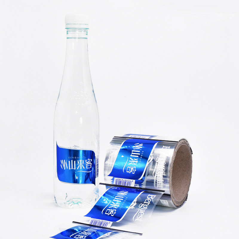 Custom Water Bottle Label Shrink Sleeve Label