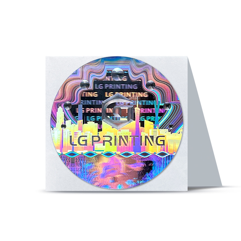 2022 New design professional custom security hologram sticker label 3d hologram label printing logo