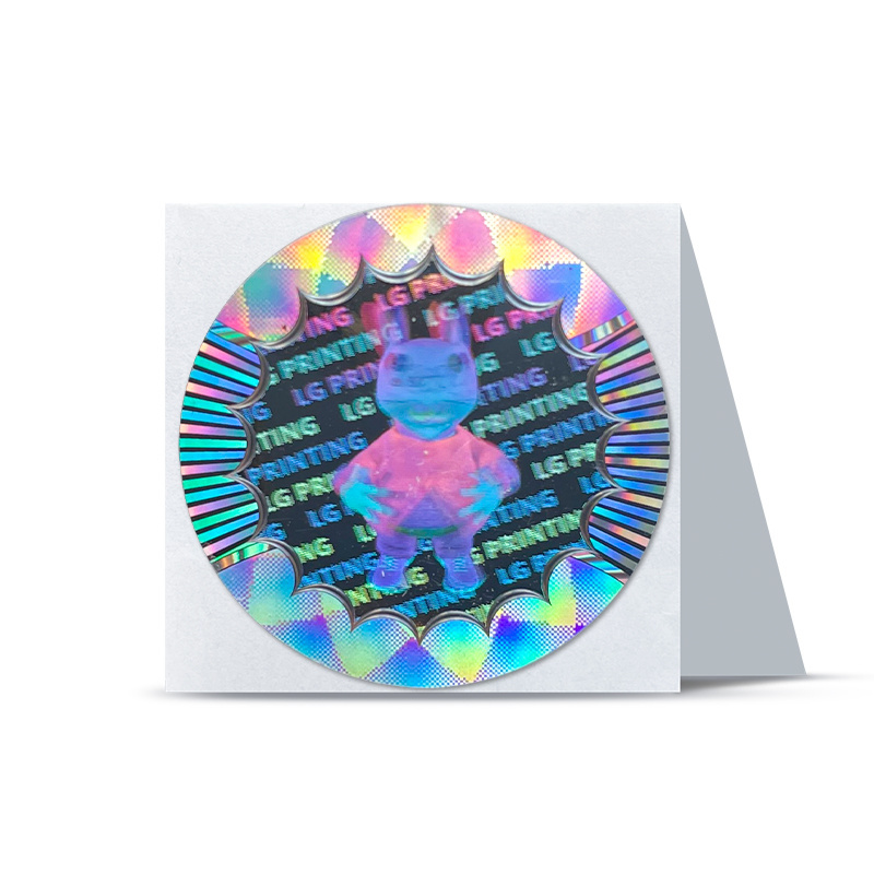 2022 New design professional custom security hologram sticker label 3d hologram label printing logo