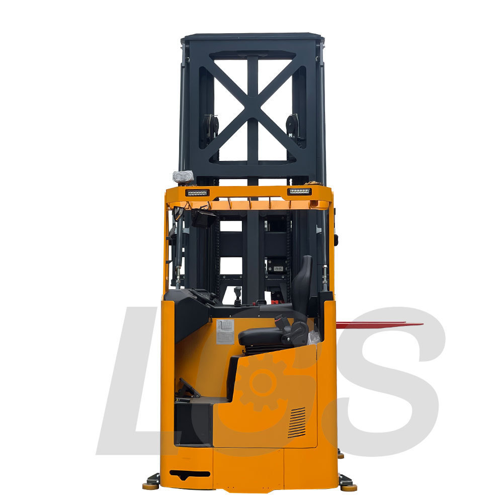 3 way Narrow Aisle Forklift Truck Electric Pallet Truck Loading Capacity 1500 kg Lifting Height 4500mm