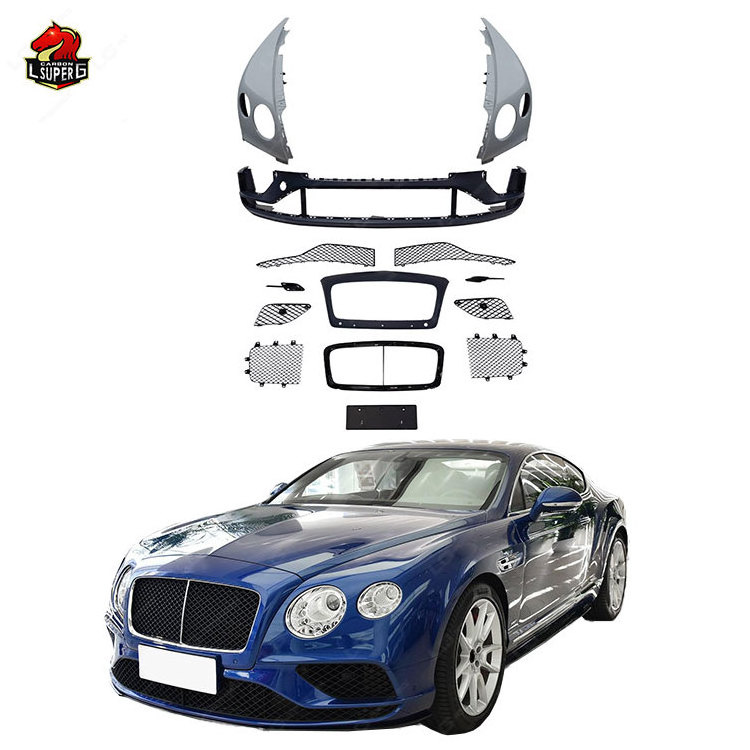 Continental GT Old to New Style Body Kit Carbon Fiber Material For Bentley Continental GT Front Bumper Grill