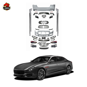 For Maserati Quattroporte upgrade to Trofeo Performance Body Kit Front Rear Bumpers Headlights Taillights Grilles