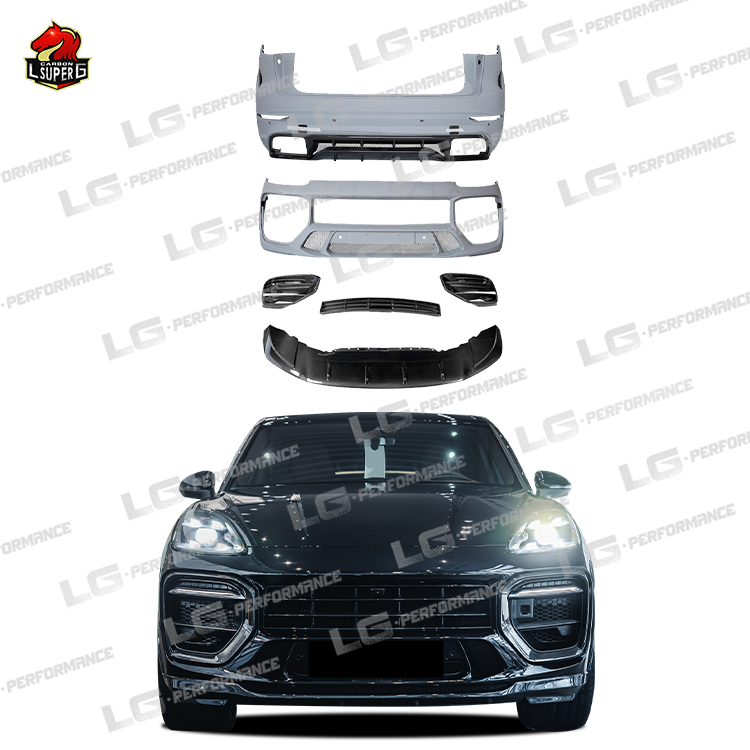 The New Listing! Upgrade M-Style Bodykit For Porsche Cayenne 9Y0 9YA  Body Kits with  Front bumper Rear bumper