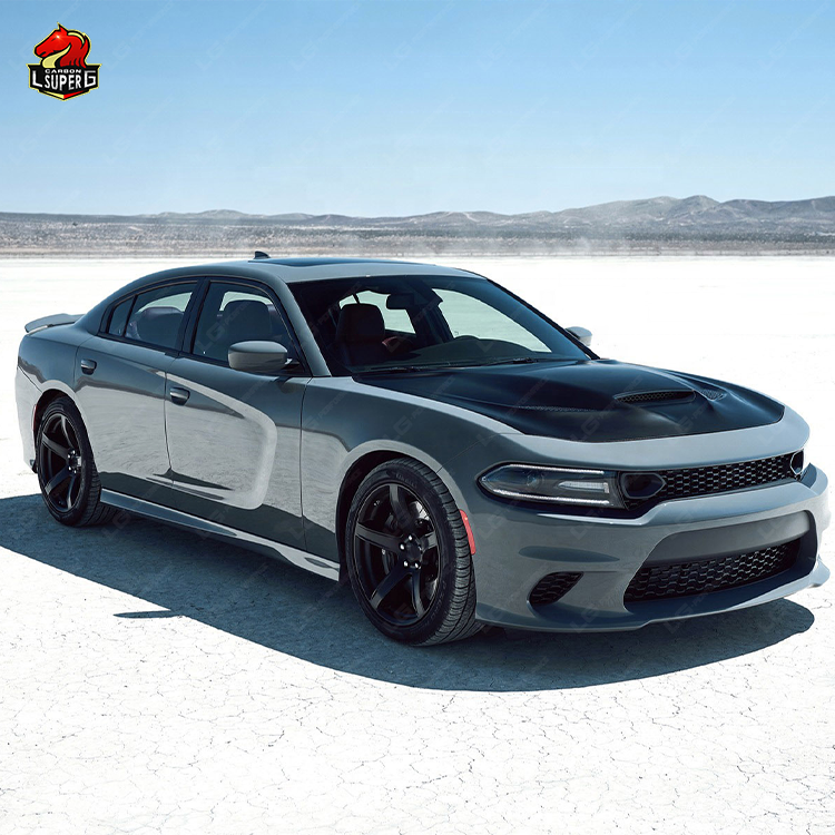 2015-2023 PP Material SRT Style Body Kit for Dodge Charger Car Front Bumper Rear Bumpers Bodykit