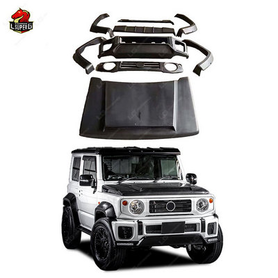 LB Style Wide Bodykit Hood Front Bumper Wheel Trims Body Kit For Suzuki Jimny Auto Parts