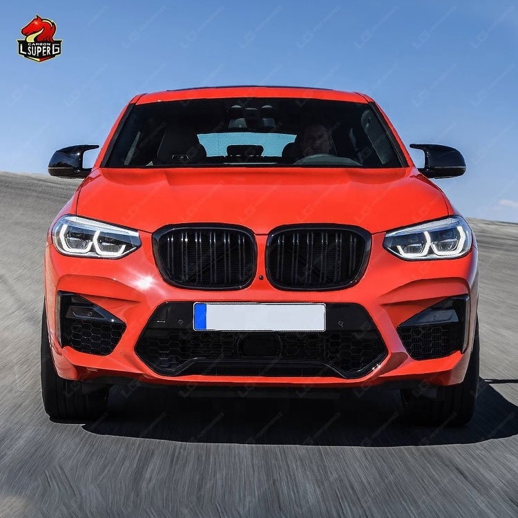 2018-2021 X4 G02 PRE Body Kit for BMW X4 Upgraded to X4M Body Kit with Front Bumper Rear Diffuser exhaust Bodykit