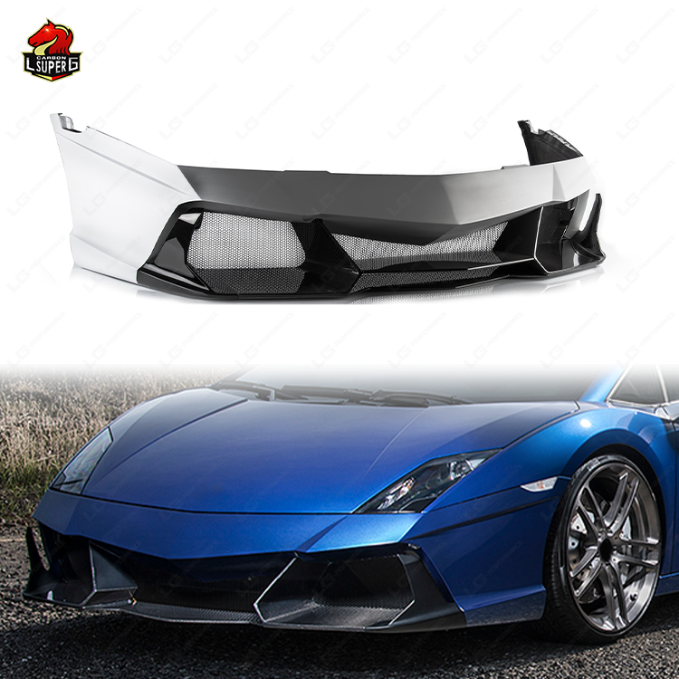 High quality V Style Front Bumper For Lamborghini Gallardo LP550 LP560 LP570 carbon fiber body kit