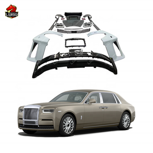 For Rolls Royce Phantom Old to New Style Car Front Bumper Headlight Taillight Hood Back Cover Body Kits 8th Generation Bodykit