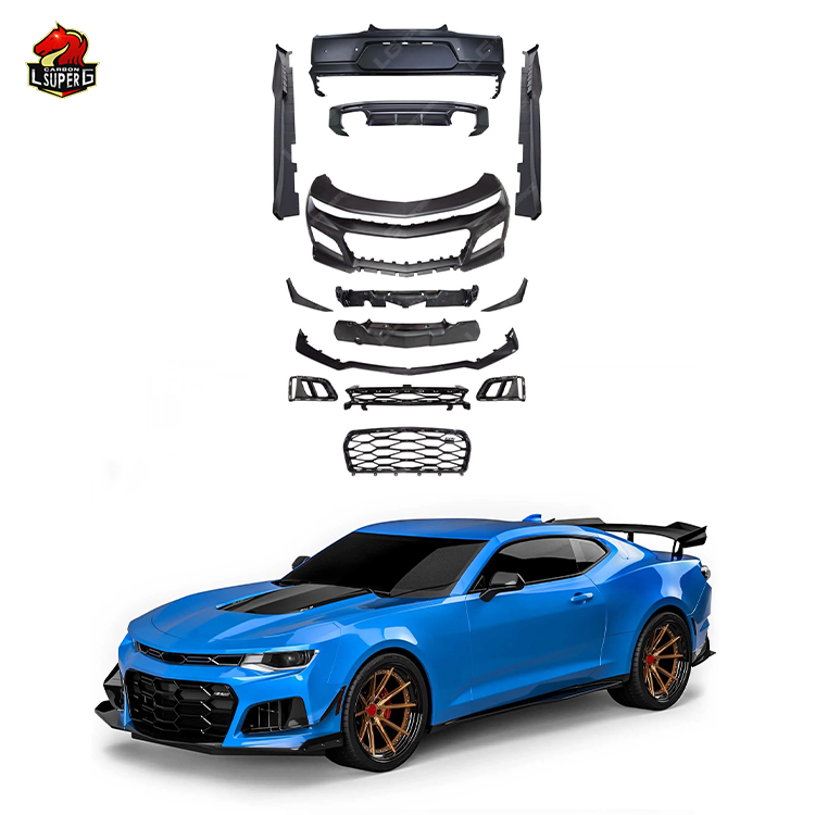 Upgrade ZL1-Style body kit For Chevrolet Camaro body kit with front bumper rear bumper front lip rear diffuser PP