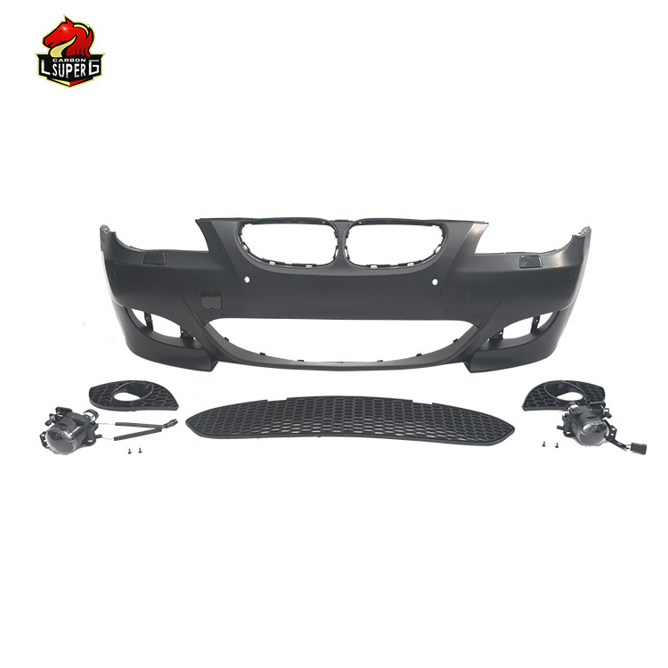 m5 style PP material Body kit For BMW 5 series E60 2003-2010 M5 style car bumper body kit Front bumper rear bumper