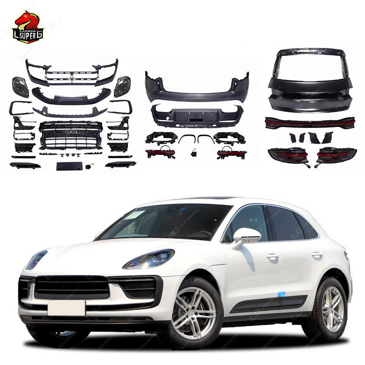 Auto Parts Bodykit Bumper Facelift Front Rear Bumper for Porsche Macan 95B.3 Upgrade 95B.1/95B.2 Body Kit