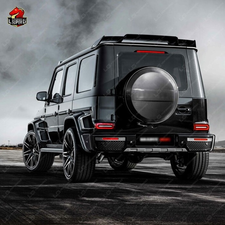 B style G Class W464 W463A G500 G550 G350d G63 G65 Wheel For Mercedes Benz Carbon Fiber Spare Wheel Tire Cover