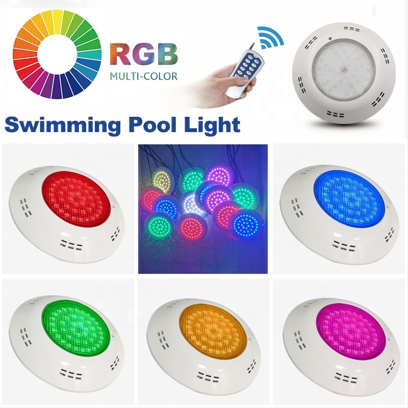 UV-anti PC material  High Power led chip PAR56 color changing 12V  waterproof IP68  Pool Lights RGB luces de la piscina