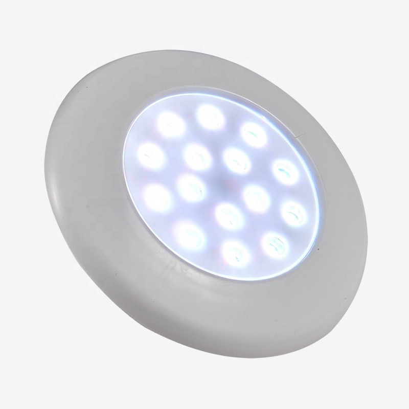 Ip68 Rgb 7w Pc Material Submersible Led Underwater Light For Spa Swimming Pool Light