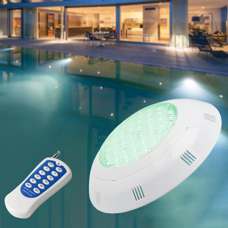 Hot Selling Pc Material Par56 Submersible Lamp Ac12v 18w 24w 36w Waterproof Ip68 RGB LED Pool Lights