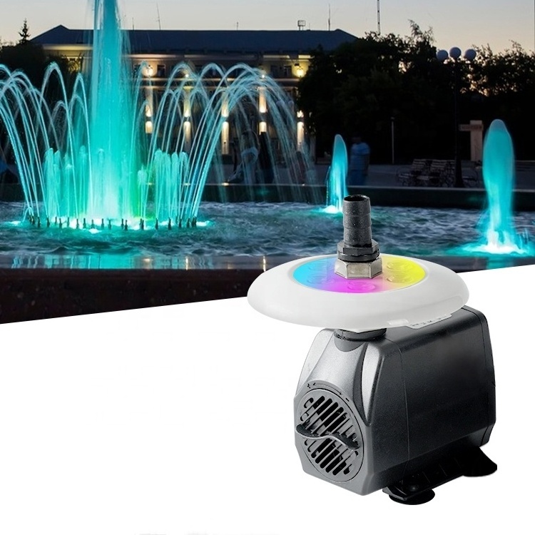 Hot Sale Landscape Pool Lamp Ac 85-265v 15w Ambient Lights With Pump Led Fountain Light