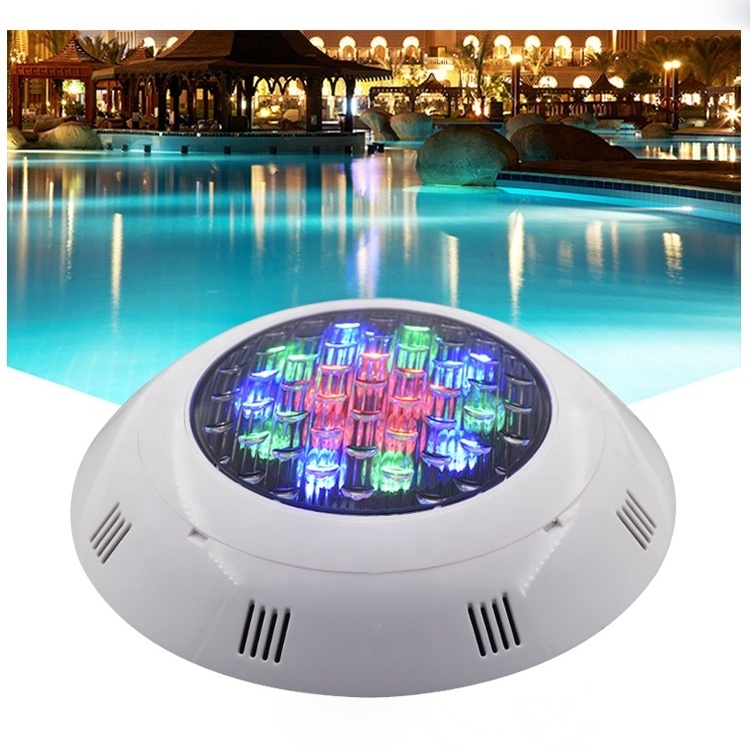 IP68 Waterproof Underwater Reflectors Pond Lamp 9W 12W 18W 24W 36W AC12V RGB Color Changeable Par56 Bulb ABS LED Pool Light