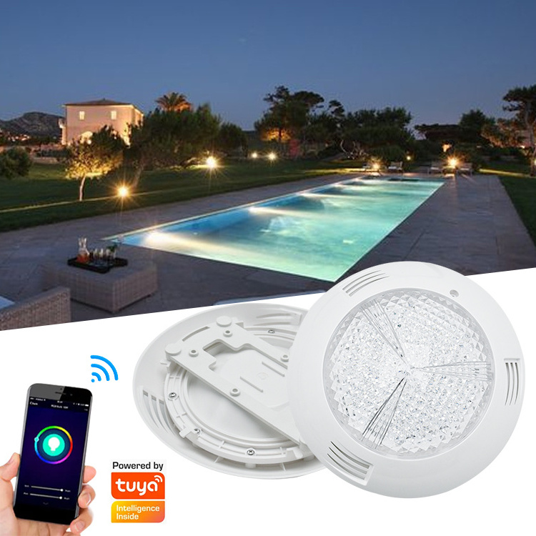 Landscape Underwater Lighting Dc 12v Pond Fountain Surface Mounted Rgb Led Swimming Pool Light