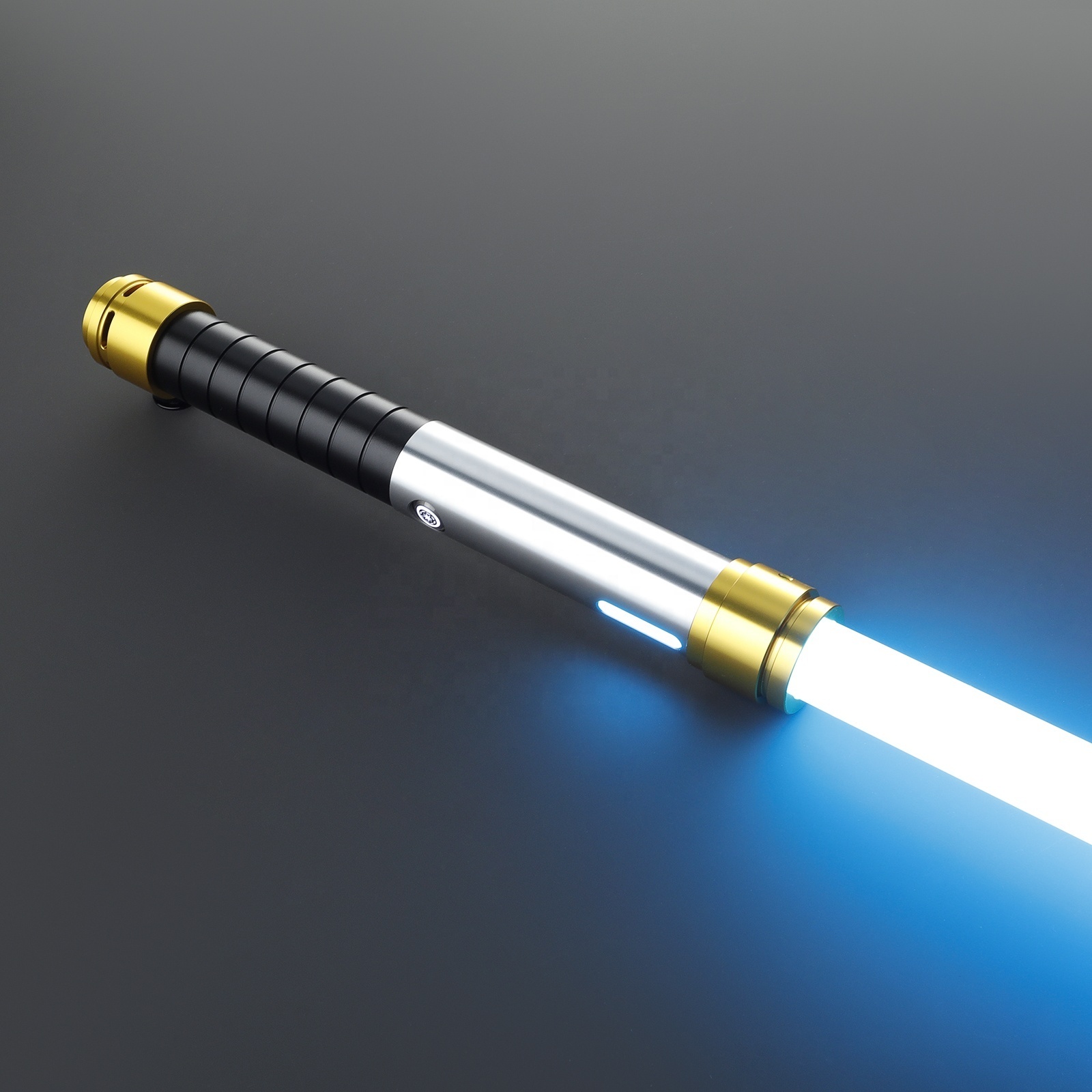 LGT Saberstudio Gold Foil USB rechargeable light saber smooth swing infinite color changing glow sword with 16/34 soundfonts