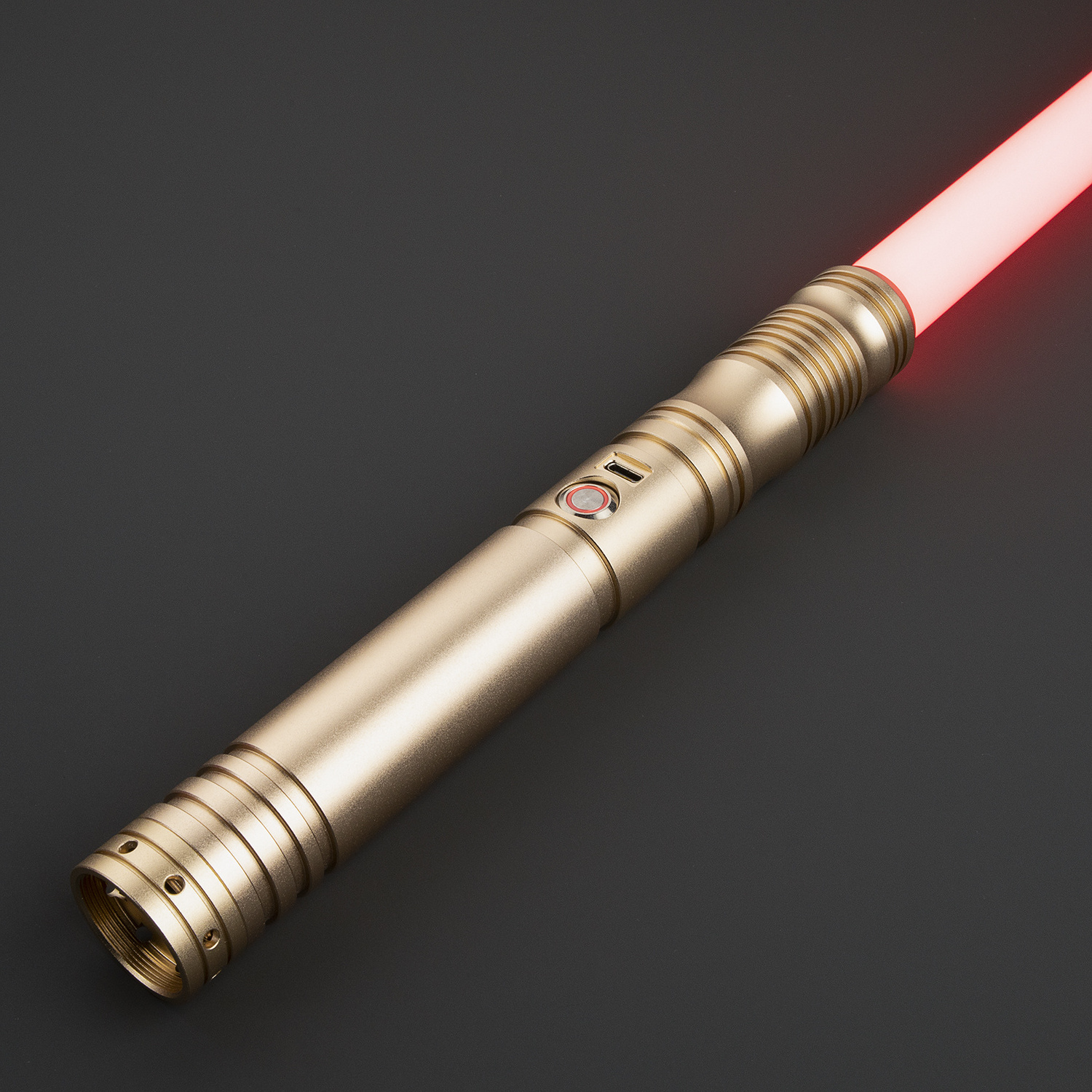 LGT Saberstudio metal hilt heavy dueling blade infinite color changing lightsaber with high light sensitive smooth swing