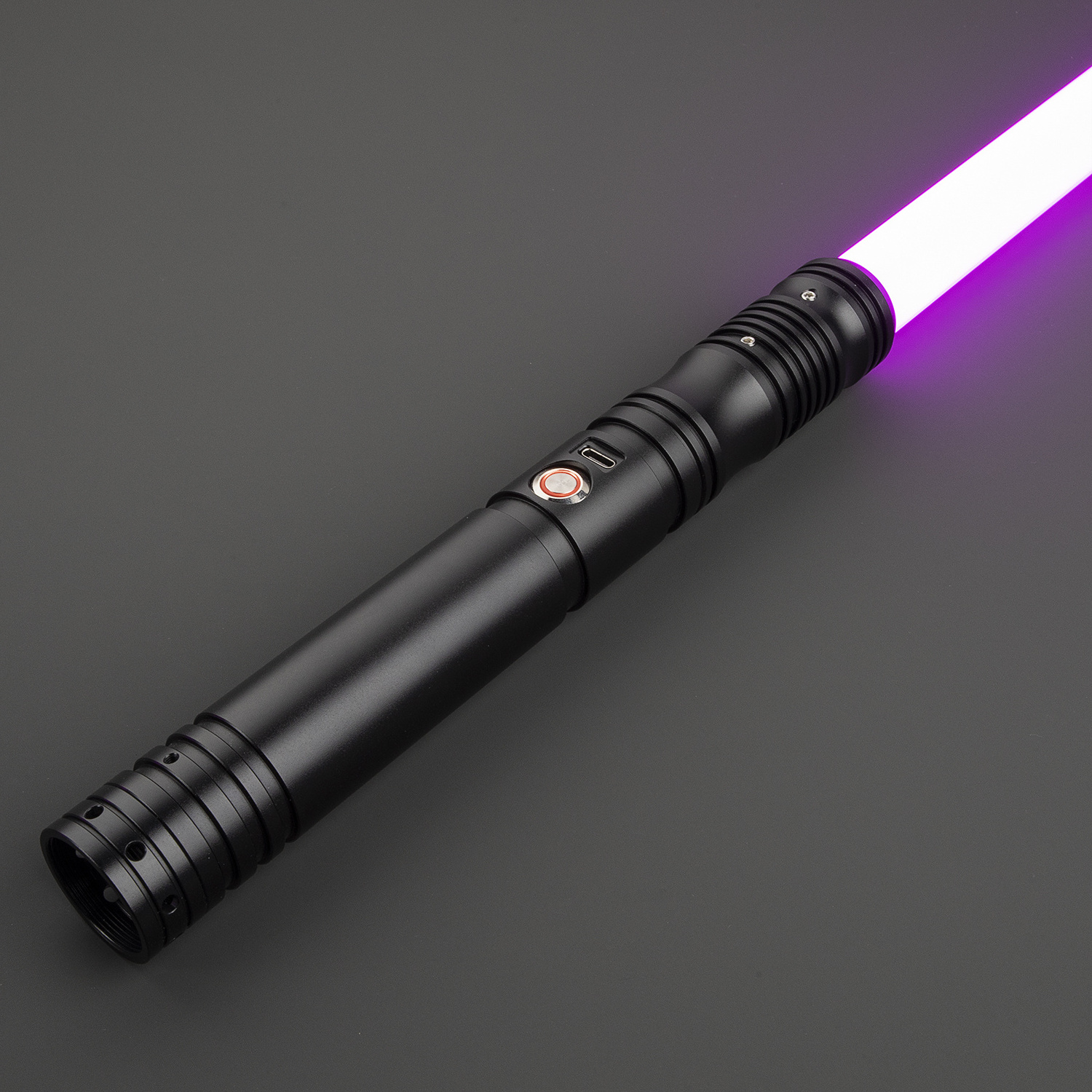 LGT Saberstudio metal hilt heavy dueling blade infinite color changing lightsaber with high light sensitive smooth swing