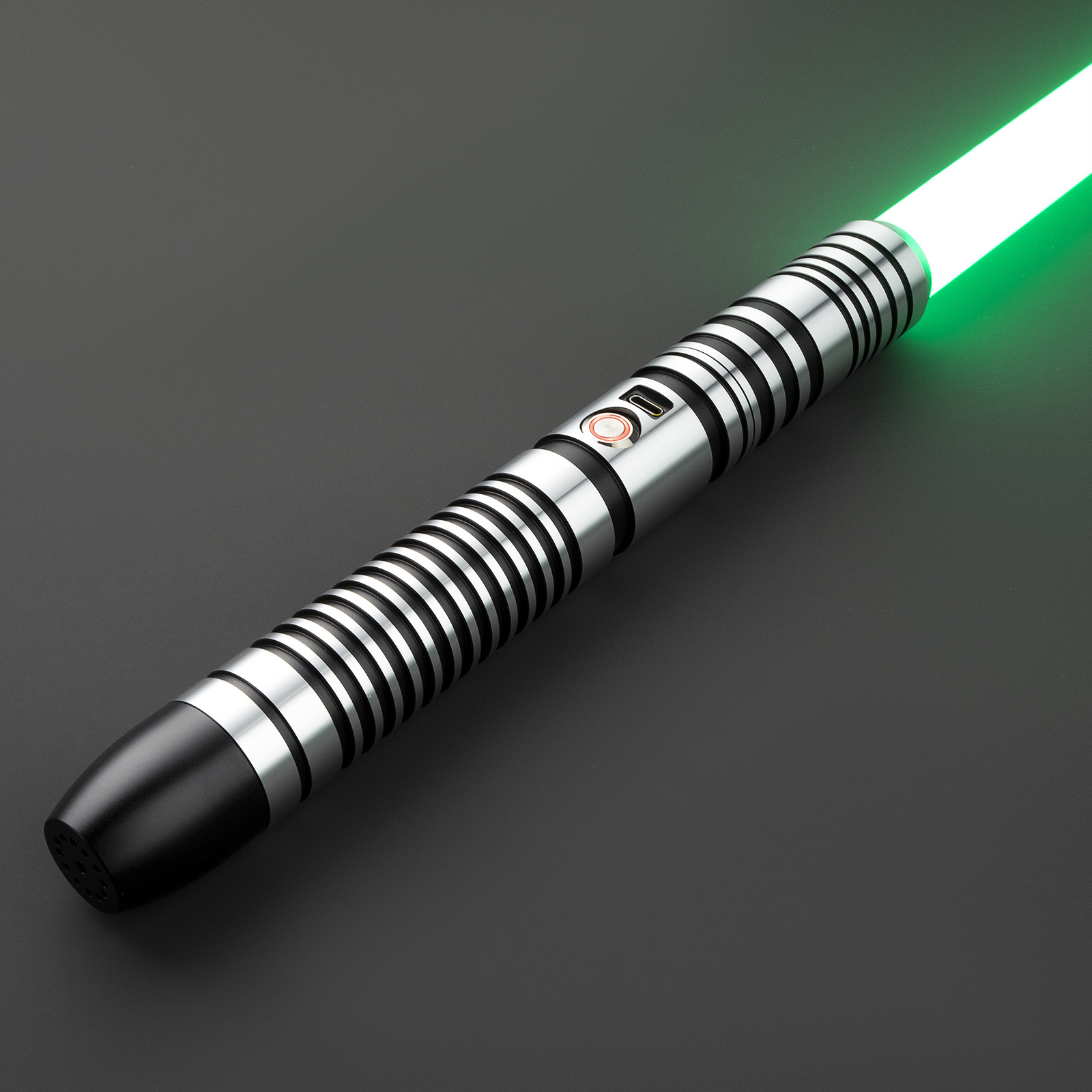 LGT SABERSTUDIO RGB Promise Discolor Lightsaber Sword Sabre De Luz Metal Material Hilt Force Heavy Dueling Stick Foc Lock Up