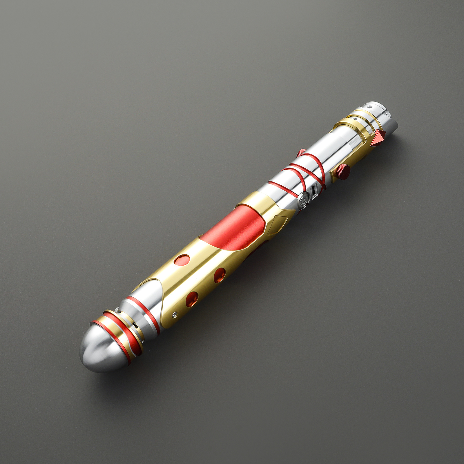 2024 Nexus Saber full metal hilt FOC blaster xenopixel Bluetooth lightsaber smooth swing 100 sound fonts light up sword